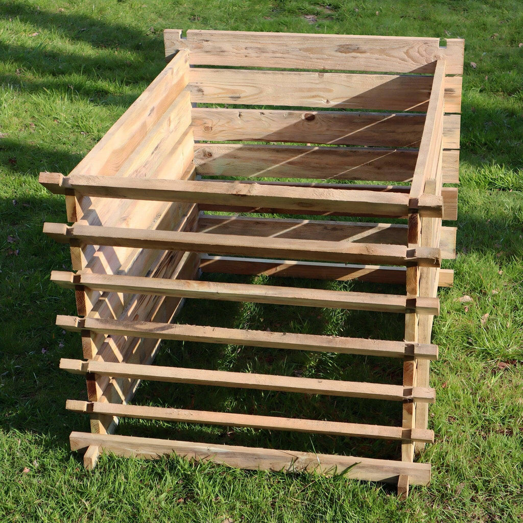 897 Litre Easy Fill Wooden Compost Bin – Extra Large Pressure-Treated Pine